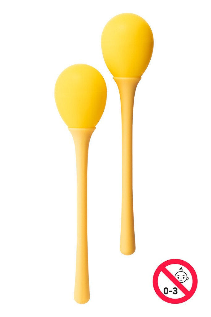 Stagg EGG-MA L/YW - marakasy, para