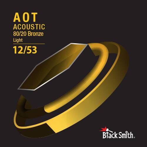 BlackSmith ABR-1253 - struny do gitary akustycznej, .012-.053 Light