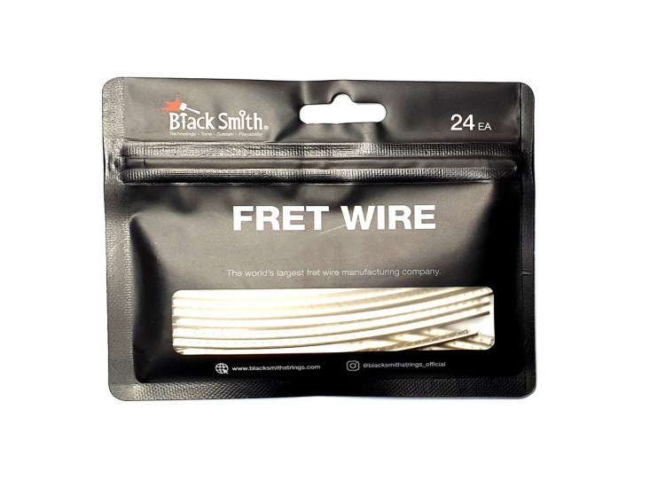 BlackSmith DHP-26F2 - progi gitarowe Medium Standard, 24 szt., radius 9,5 cala