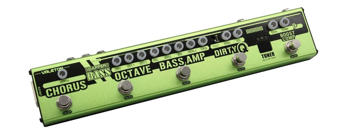 Valeton Dapper Bass VES-2 - multiefekt i preamp basowy z wyjściem XLR