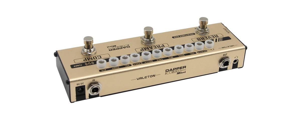 Valeton Dapper Acoustic Mini MES-4 - multiefekt do gitary akustycznej