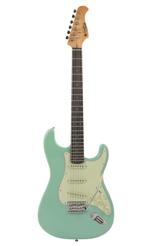 Prodipe Guitars ST80 RA Surf Green - gitara elektryczna