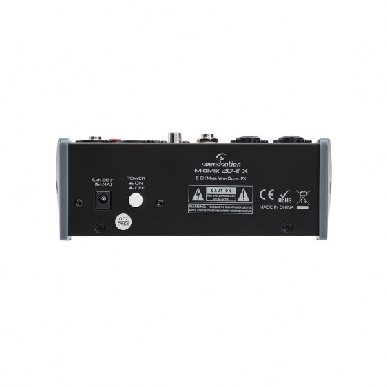 Soundsation MIOMIX 204FX - mikser audio 6-kanałowy