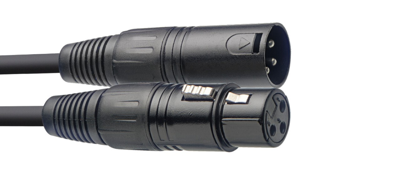 Stagg SDX15-3 - kabel DMX XLR 3-pin, 15 m