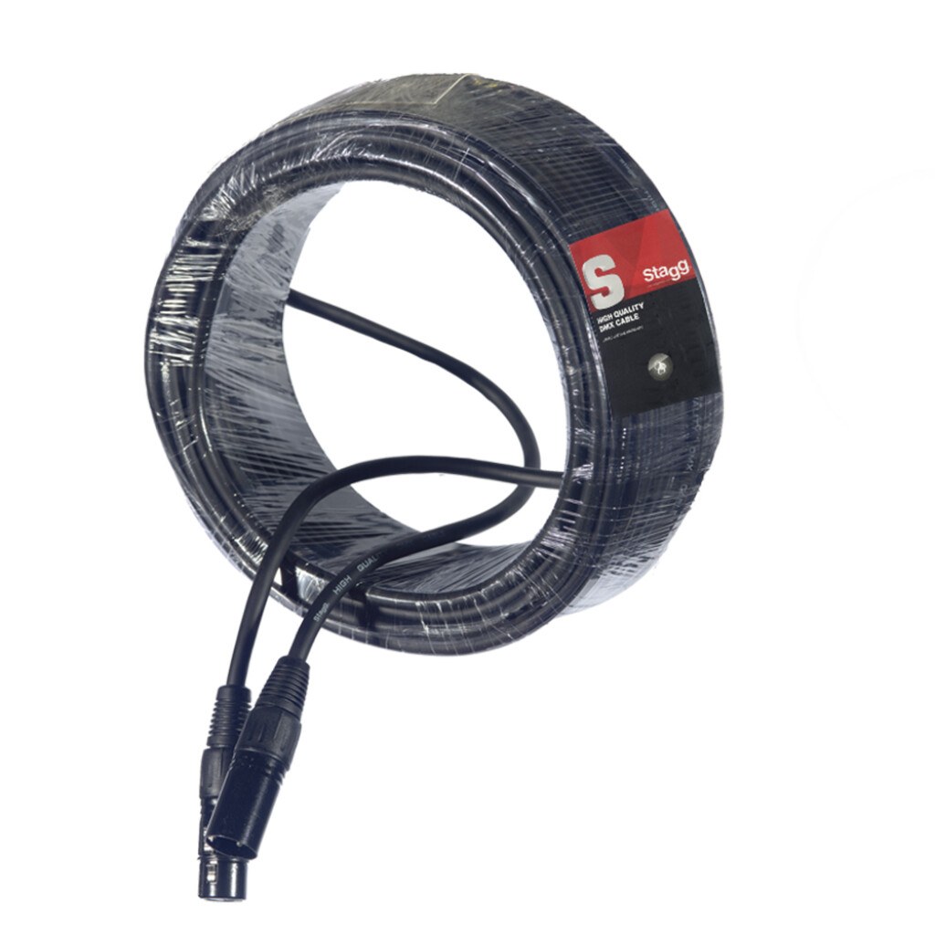 Stagg SDX15-3 - kabel DMX XLR 3-pin, 15 m