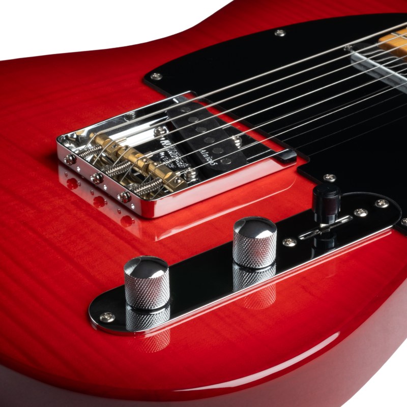 Prodipe Guitars TC90 Alder Trans Red - gitara elektryczna