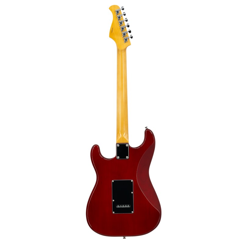Prodipe Guitars ST93 Alder Trans Red - gitara elektryczna