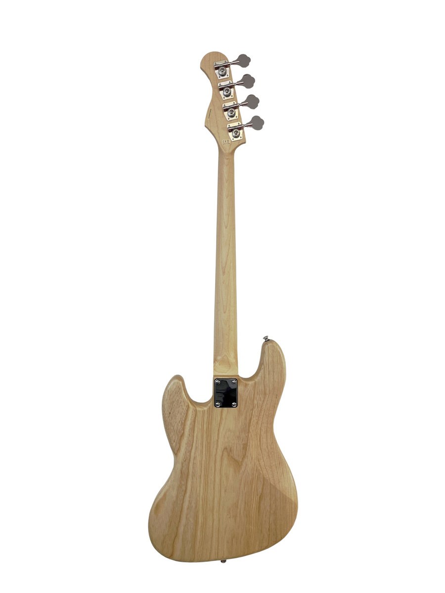 Prodipe Guitars JB90 MA Alder Natural 4 cordes - gitara basowa