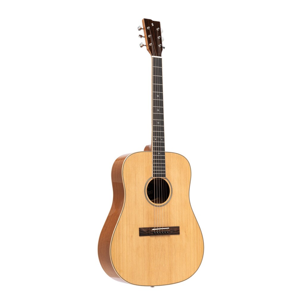 Stagg SA45 D-LW - gitara akustyczna dreadnought, świerk i lacewood