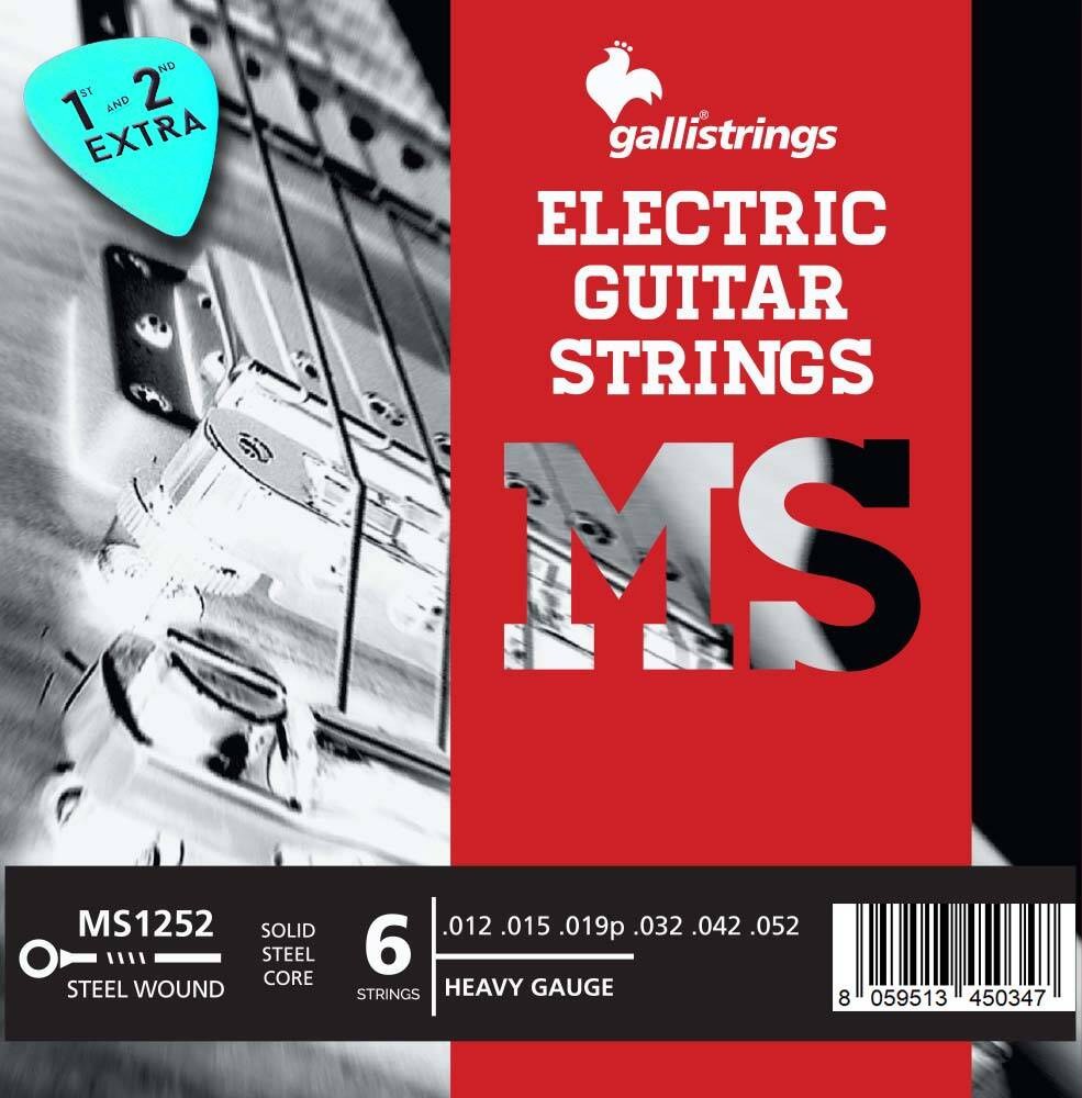 Galli MS1252 Heavy - stalowe struny elektryczne .012-.052