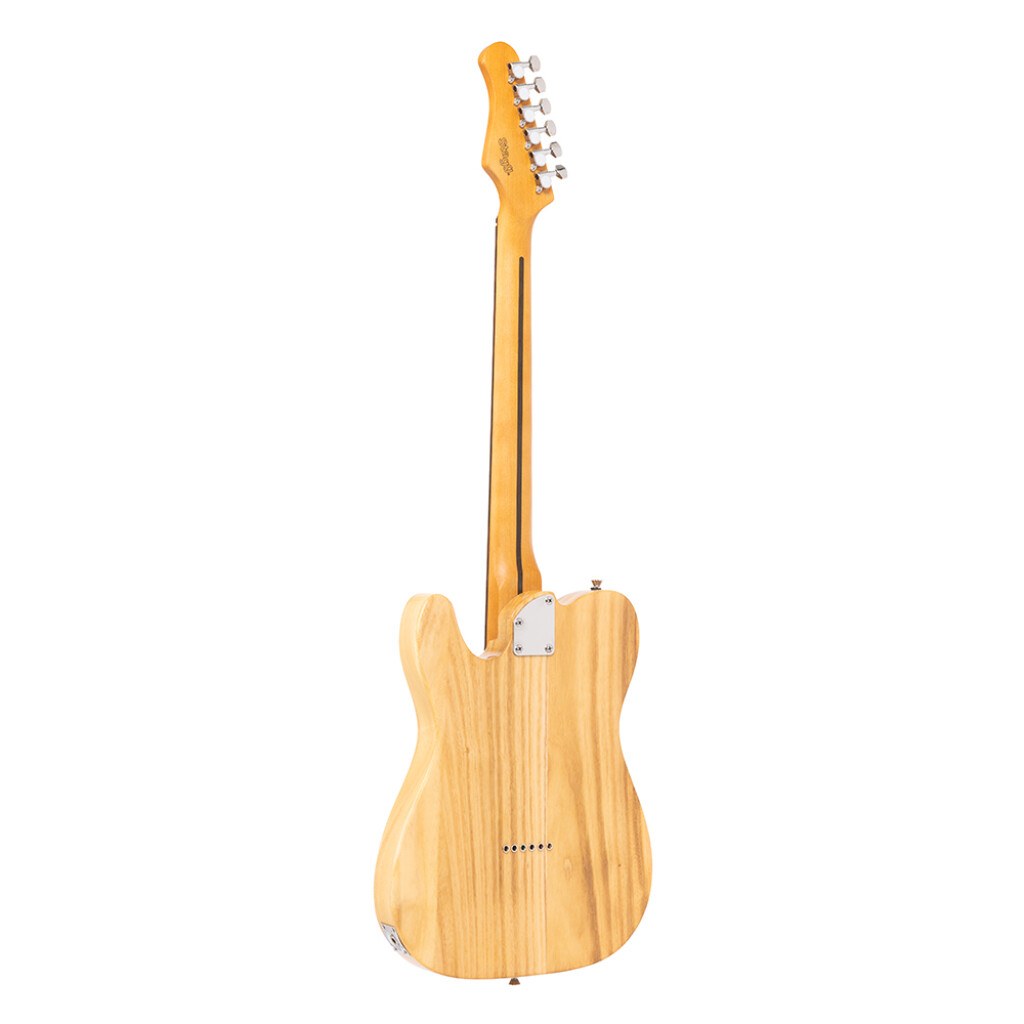 Stagg SET-STD NAT - gitara elektryczna T, AlNiCo, tryb szeregowy/równoległy