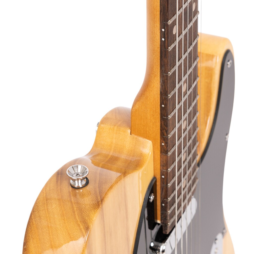 Stagg SET-STD NAT - gitara elektryczna T, AlNiCo, tryb szeregowy/równoległy