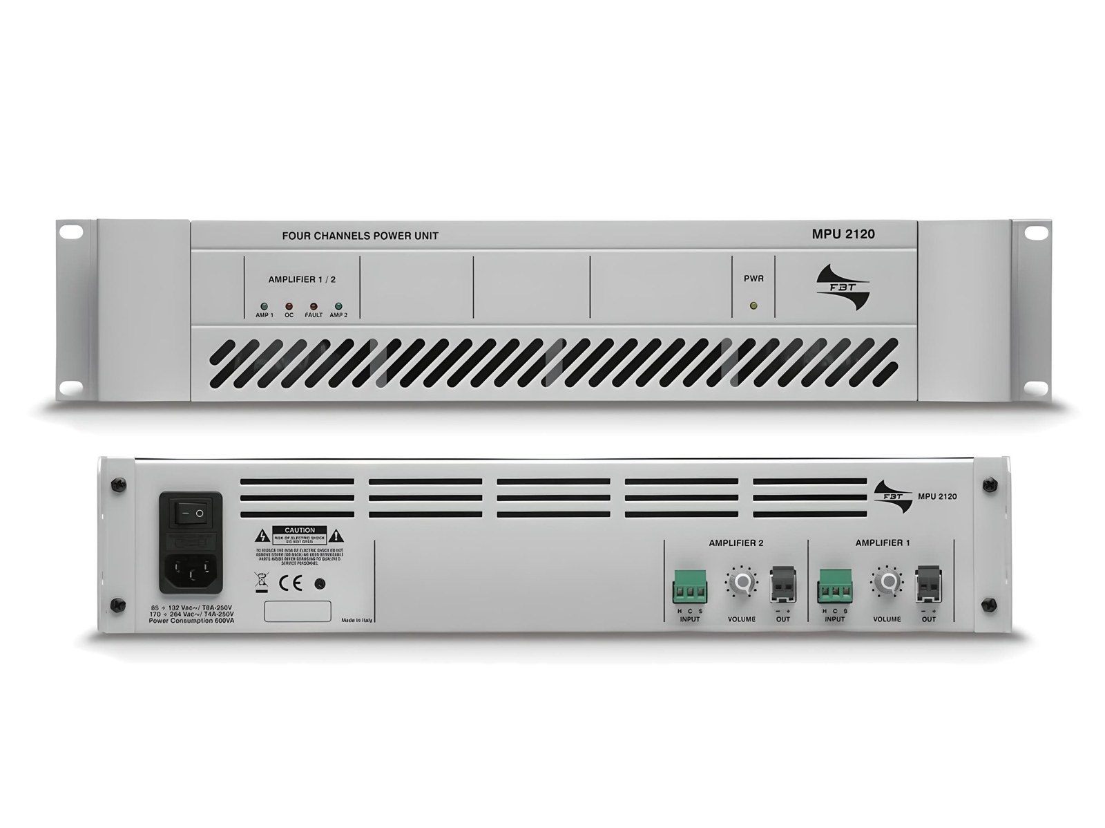 FBT MPU 2120 - wzmacniacz mocy linii 100V