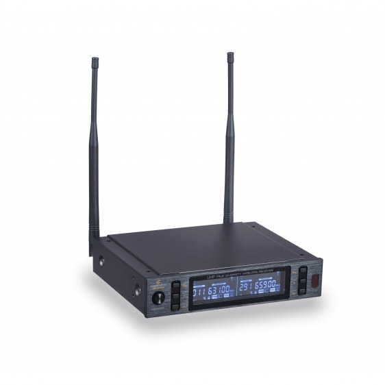 Soundsation WF-U2302HH - podwójny system UHF 630-660 MHz z dwoma mikrofonami do ręki