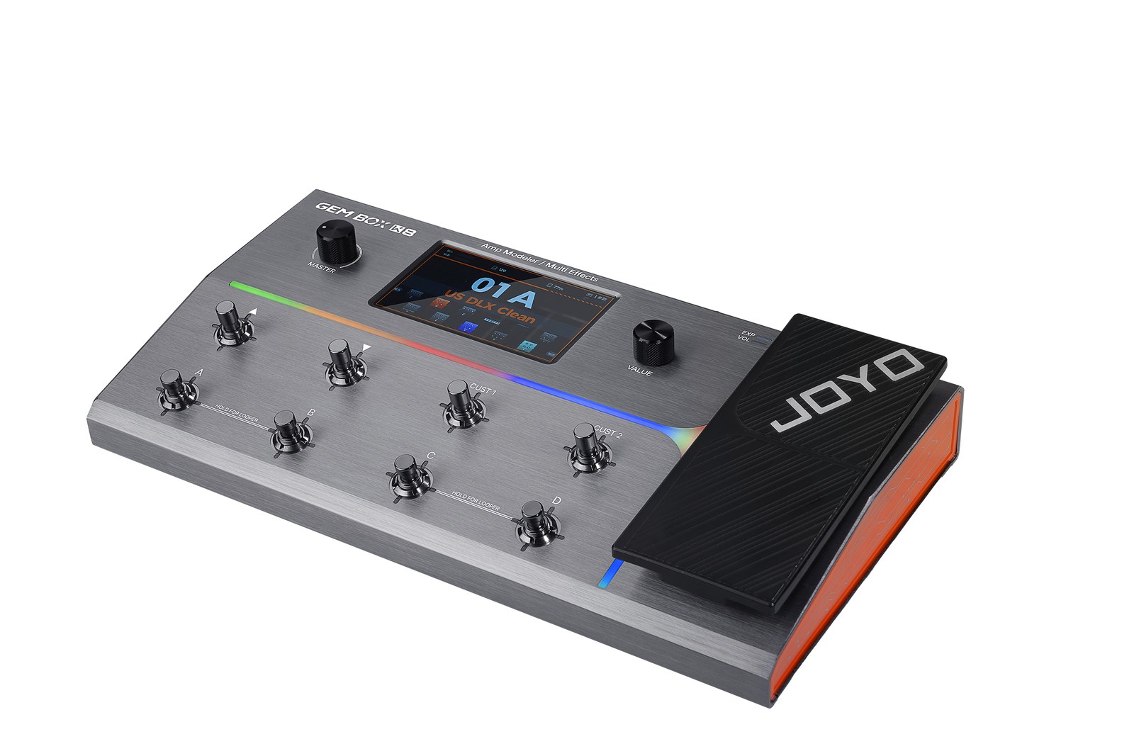 Joyo GEM BOX K8 - multiefekt gitarowy z modelowaniem wzmacniaczy i IR