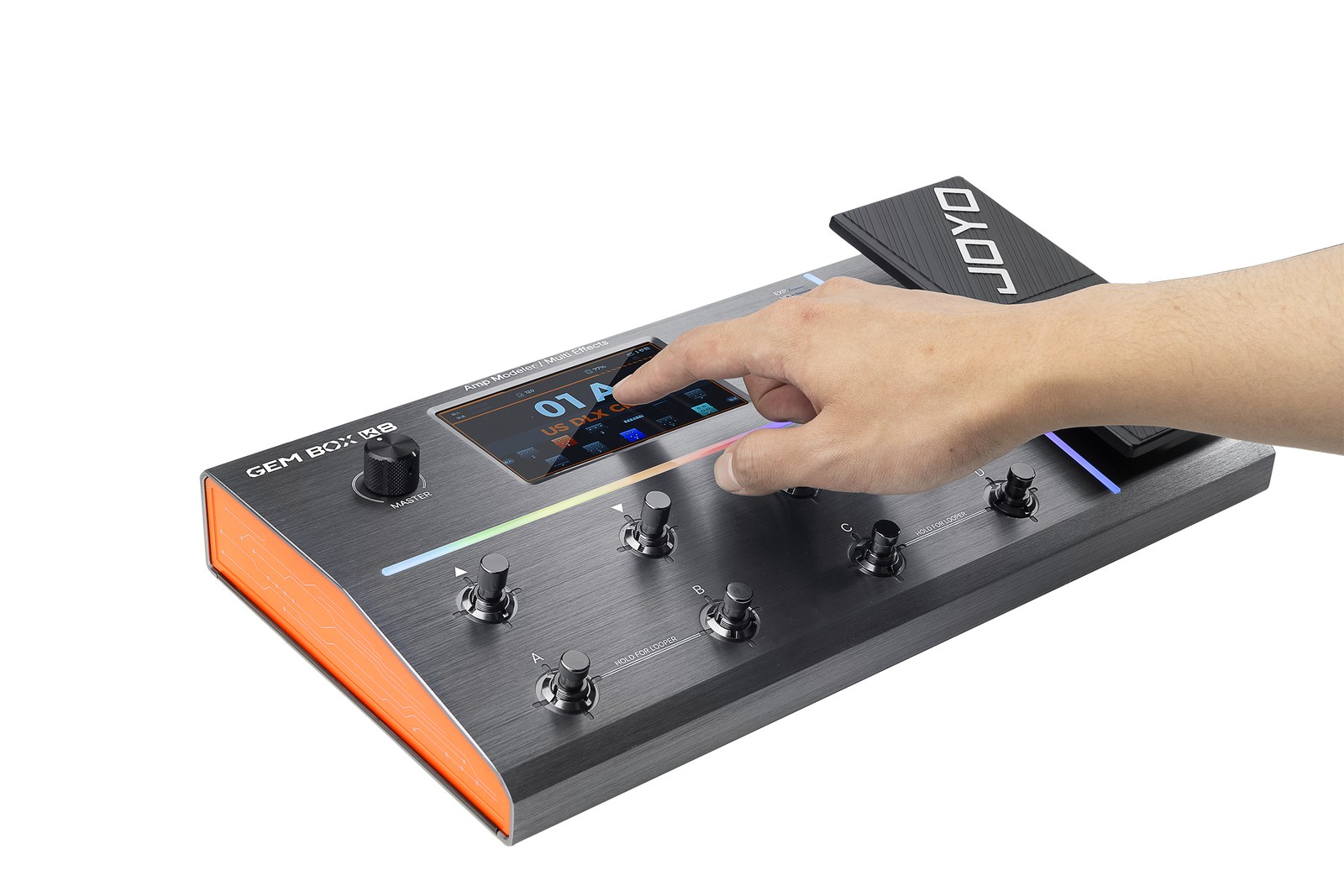 Joyo GEM BOX K8 - multiefekt gitarowy z modelowaniem wzmacniaczy i IR