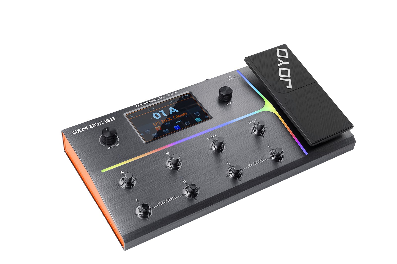 Joyo GEM BOX K8 - multiefekt gitarowy z modelowaniem wzmacniaczy i IR