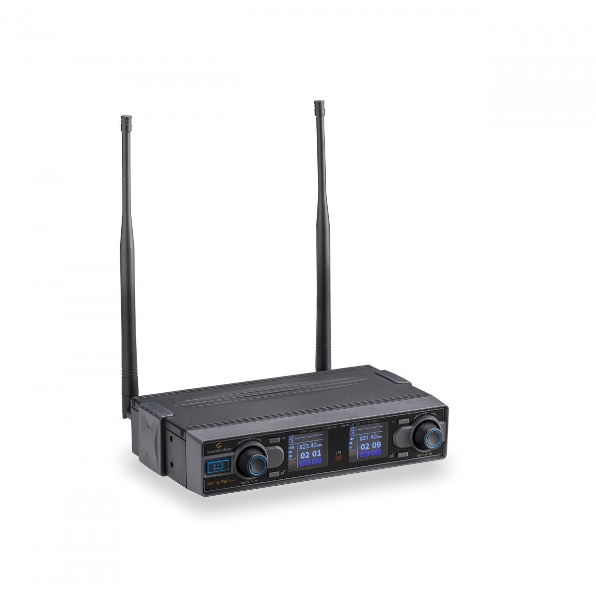 Soundsation WF-D290HH MKII-A2 - cyfrowy system UHF 606-613,5 MHz, 2 mikrofony ręczne