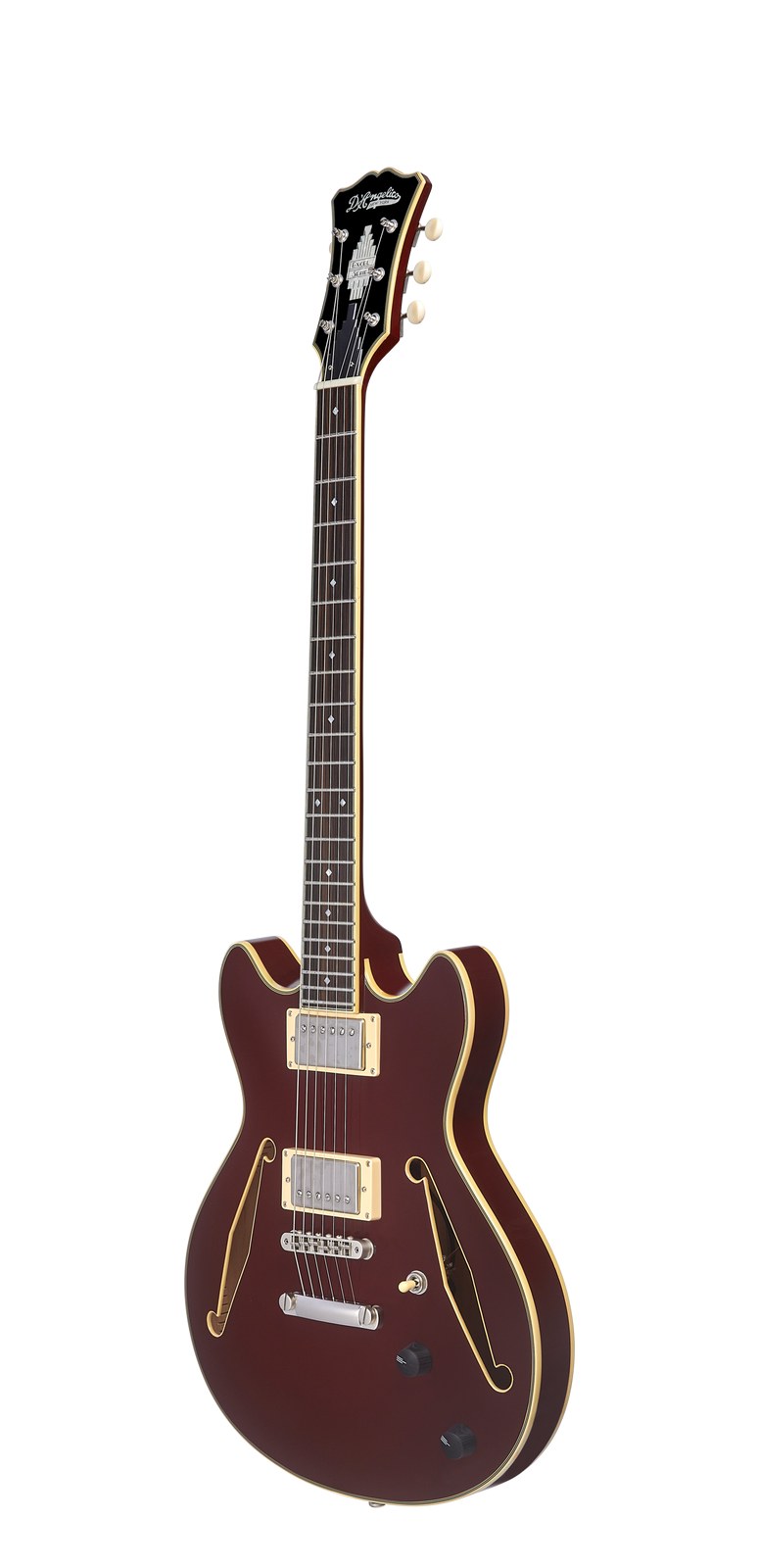 D'Angelico Excel Mini DC Tour Wine gitara elektryczna