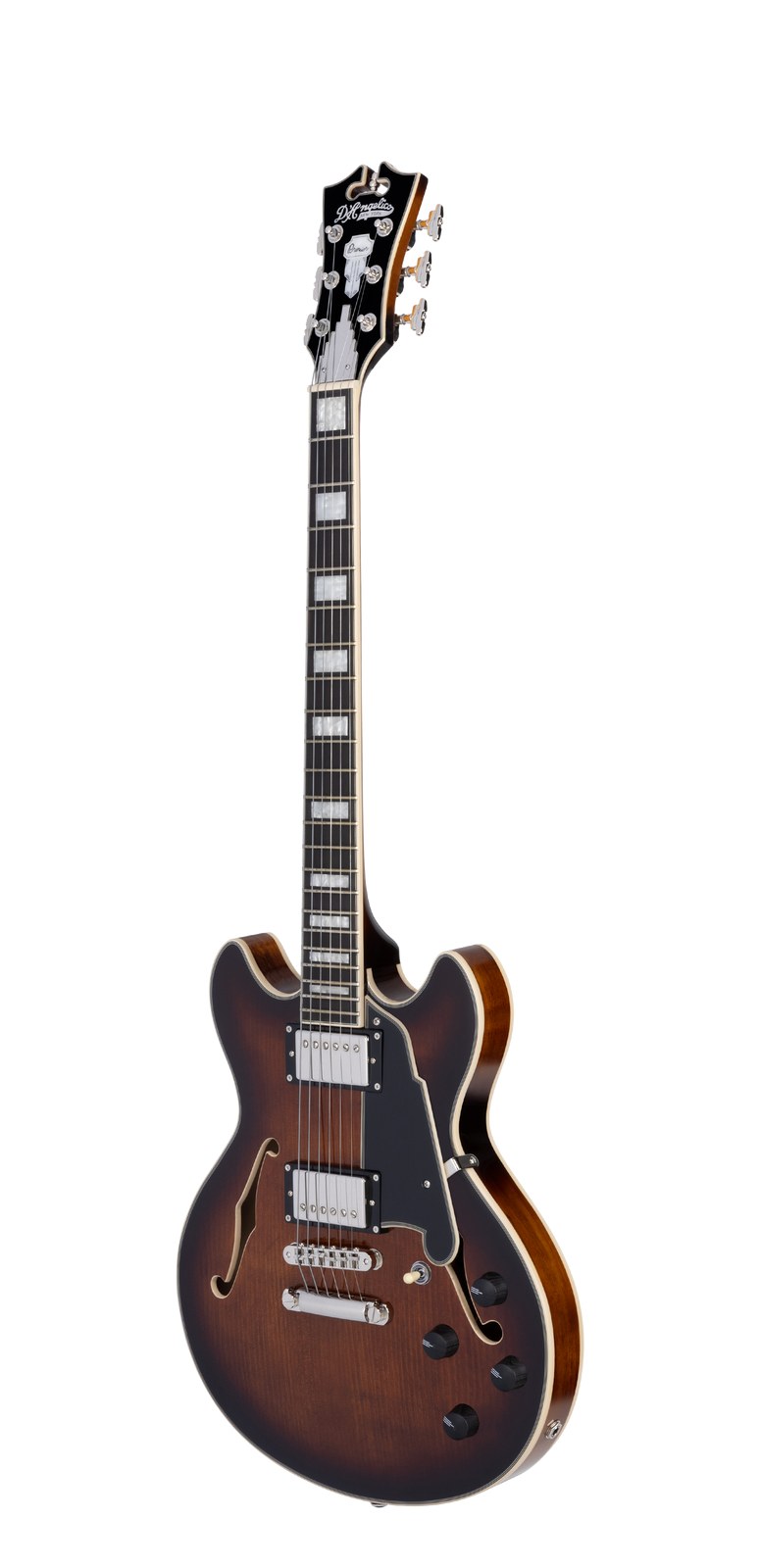 D'Angelico Premier Mini DC Brown Burst gitara elektryczna