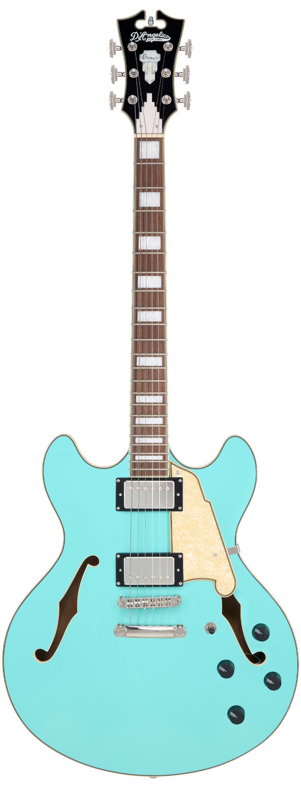 D'Angelico Premier DC Surf Green - gitara elektryczna