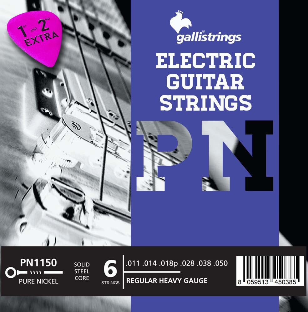 Galli PN1150 Regular Heavy - struny elektryczne .011-.050