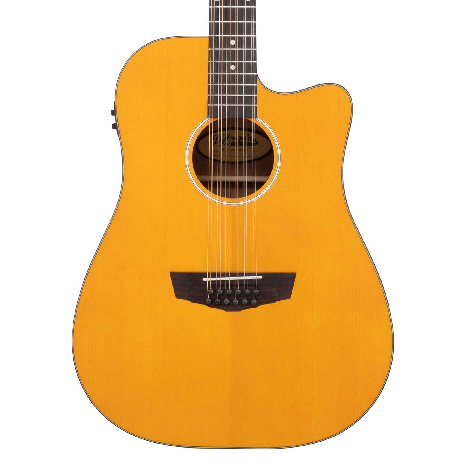 D'angelico Premier Bowery 12 LS Vintage Natural - gitara elektroakustyczna 12-strunowa