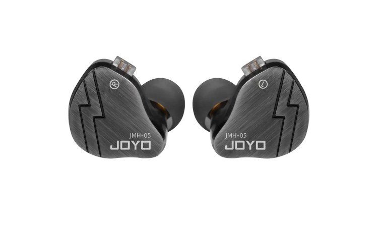 JOYO JMH-05 - hybrydowe monitory douszne, 32 Ω, odpinany kabel 2-pin 0,78 mm