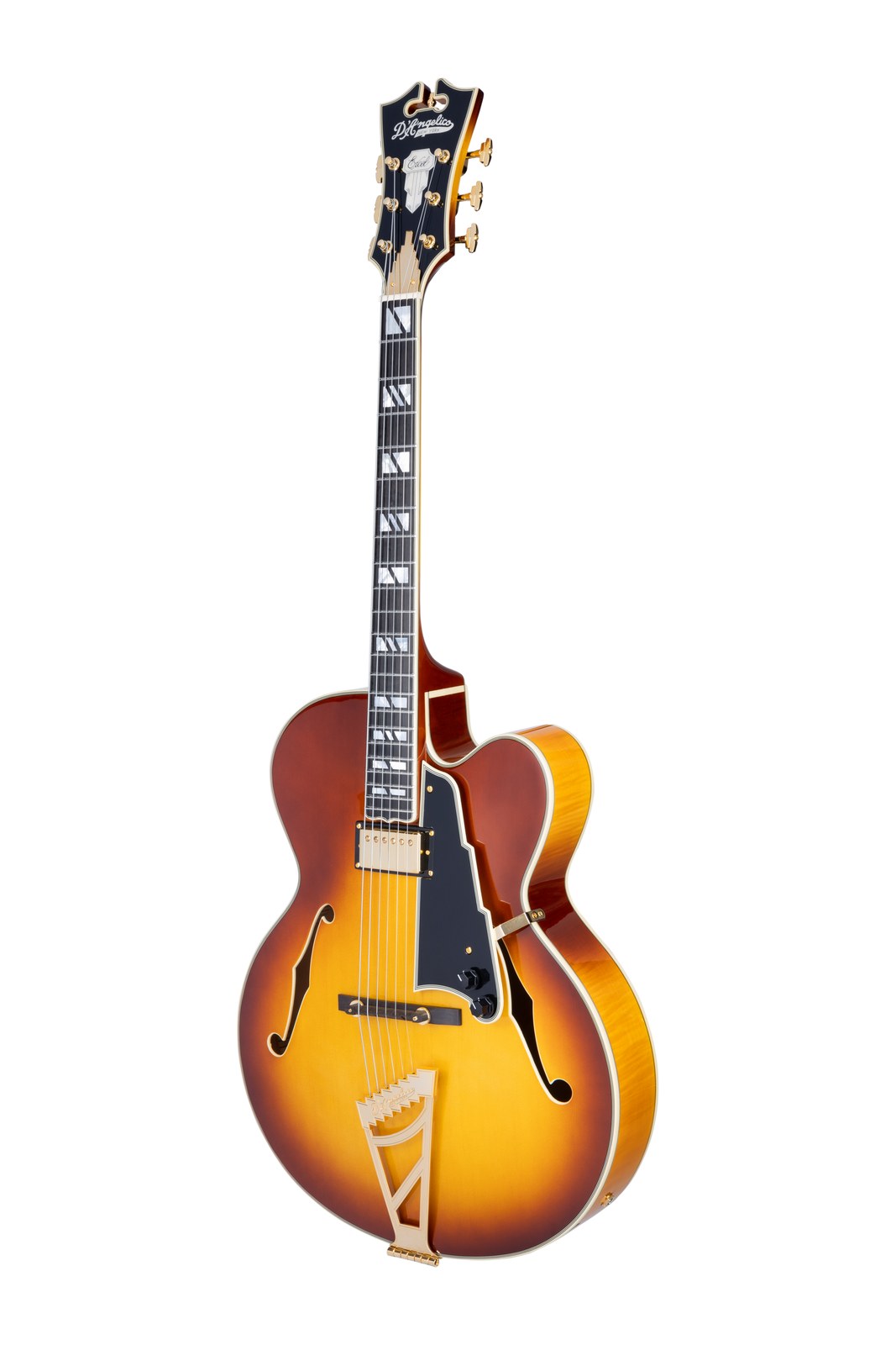 D'Angelico Excel EXL-1 Dark Iced Teaburst - gitara elektryczna