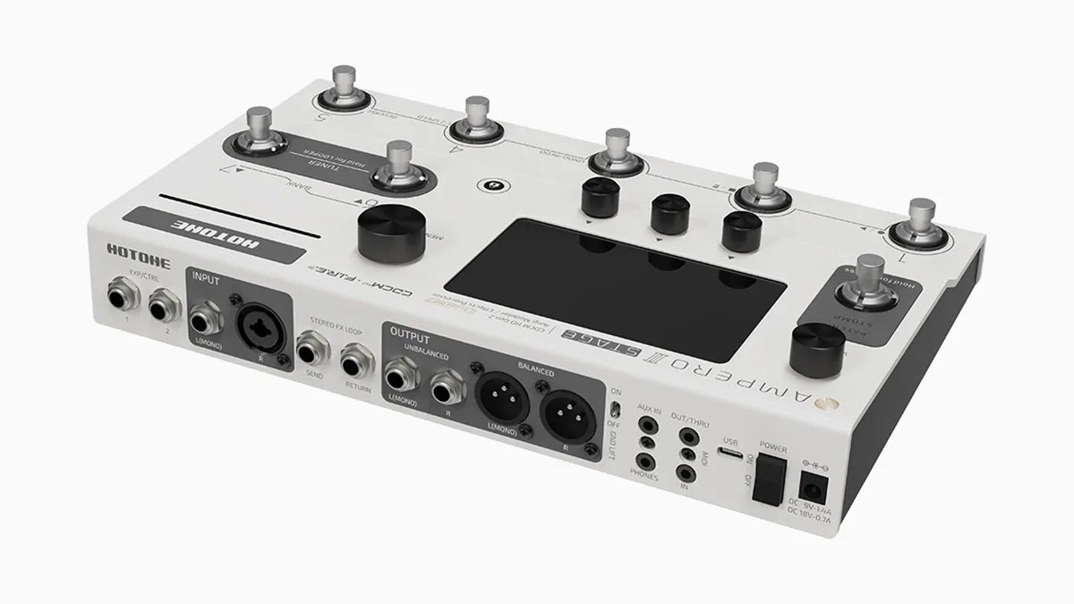Hotone Ampero II Stage MP-380 - procesor efektów i modeler wzmacniaczy