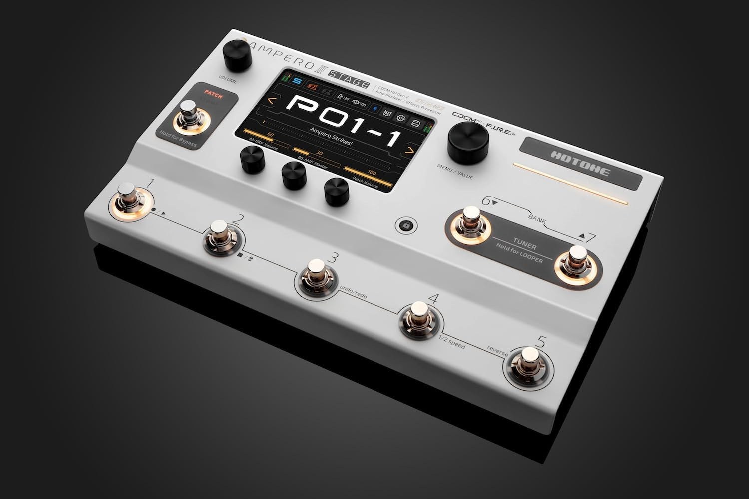 Hotone Ampero II Stage MP-380 - procesor efektów i modeler wzmacniaczy