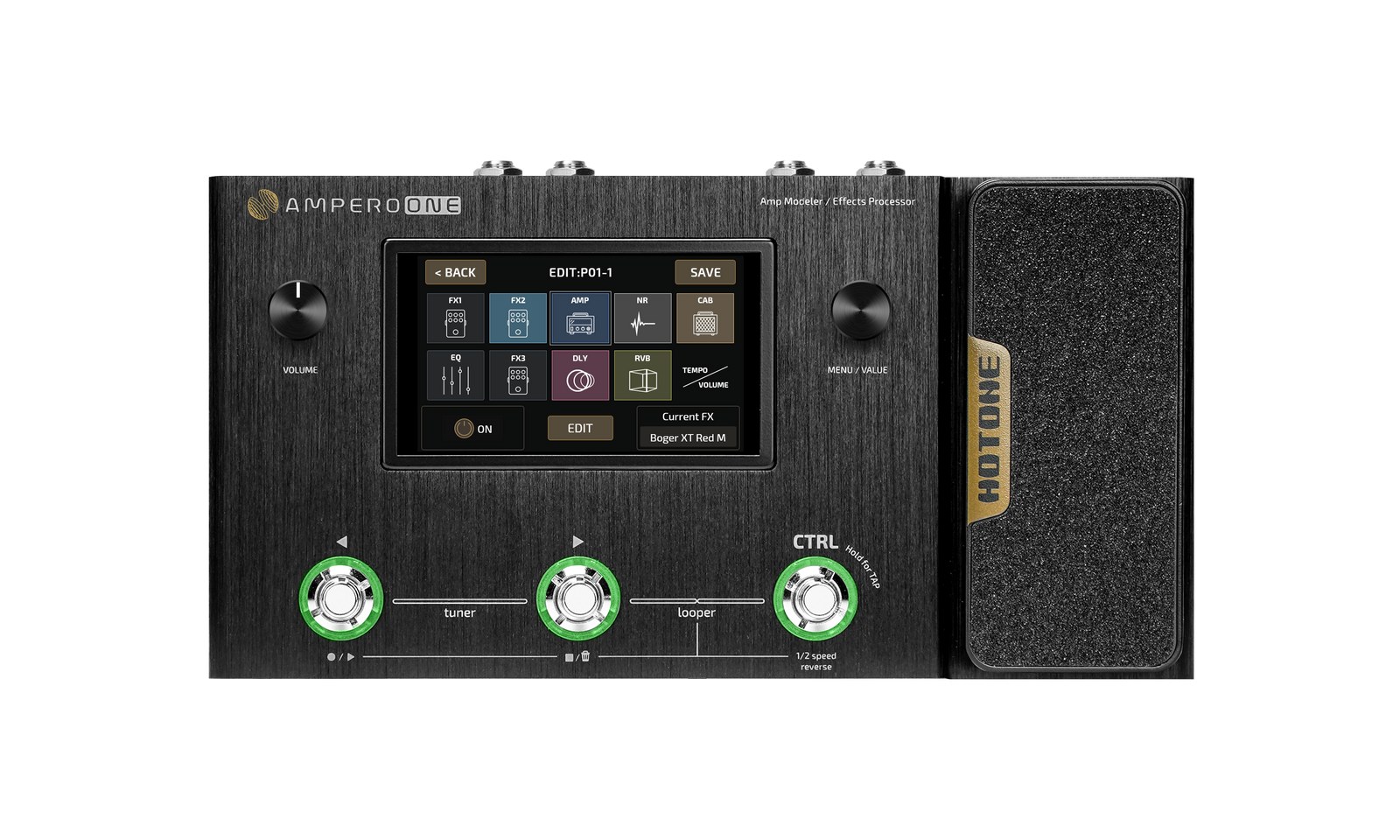 Hotone Ampero One MP-80 - procesor efektów i modeler wzmacniaczy