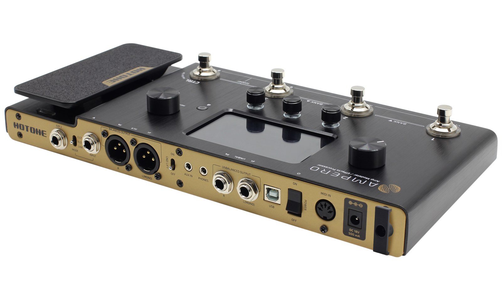 Hotone Ampero MP-100 - procesor efektów i modeler wzmacniaczy