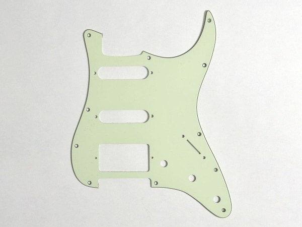 Göldo PG13K - pickguard ST HSS, Vintage Mint, 3-warstwowy