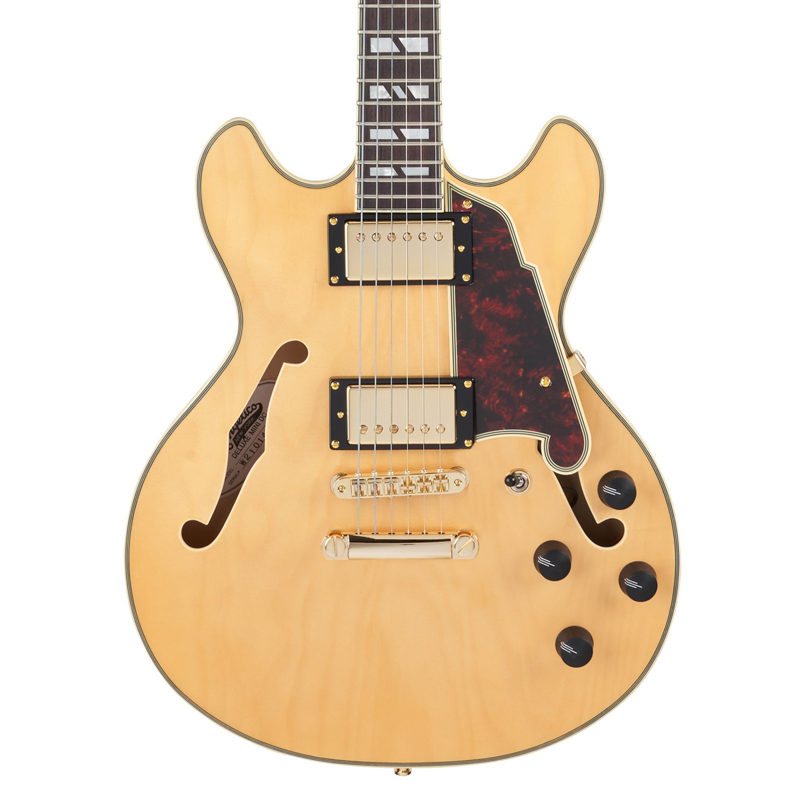 D’Angelico Deluxe Mini DC Satin Honey - gitara elektryczna