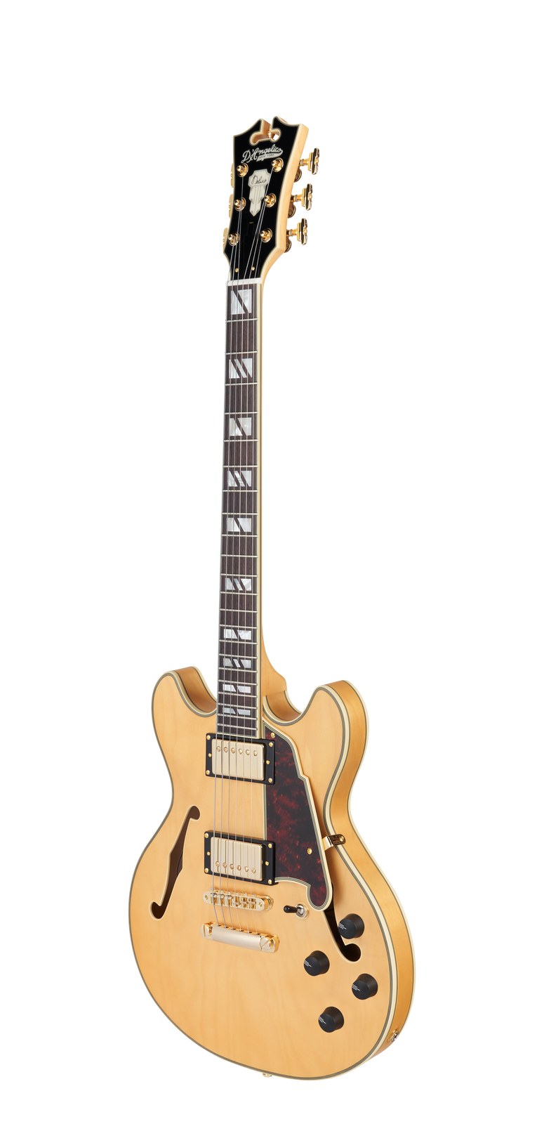 D’Angelico Deluxe Mini DC Satin Honey - gitara elektryczna