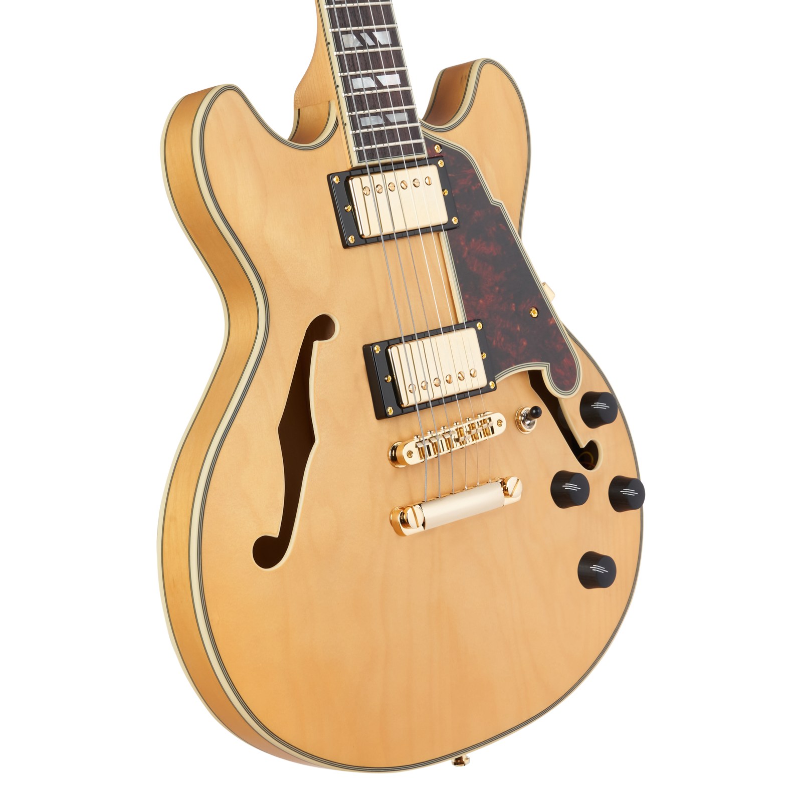 D’Angelico Deluxe Mini DC Satin Honey - gitara elektryczna