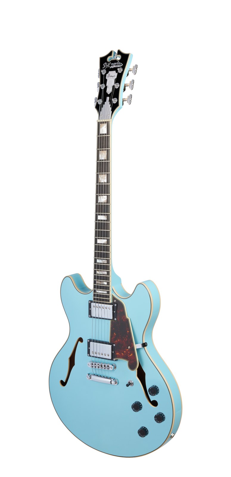 D'Angelico Premier DC Sky Blue - gitara elektryczna