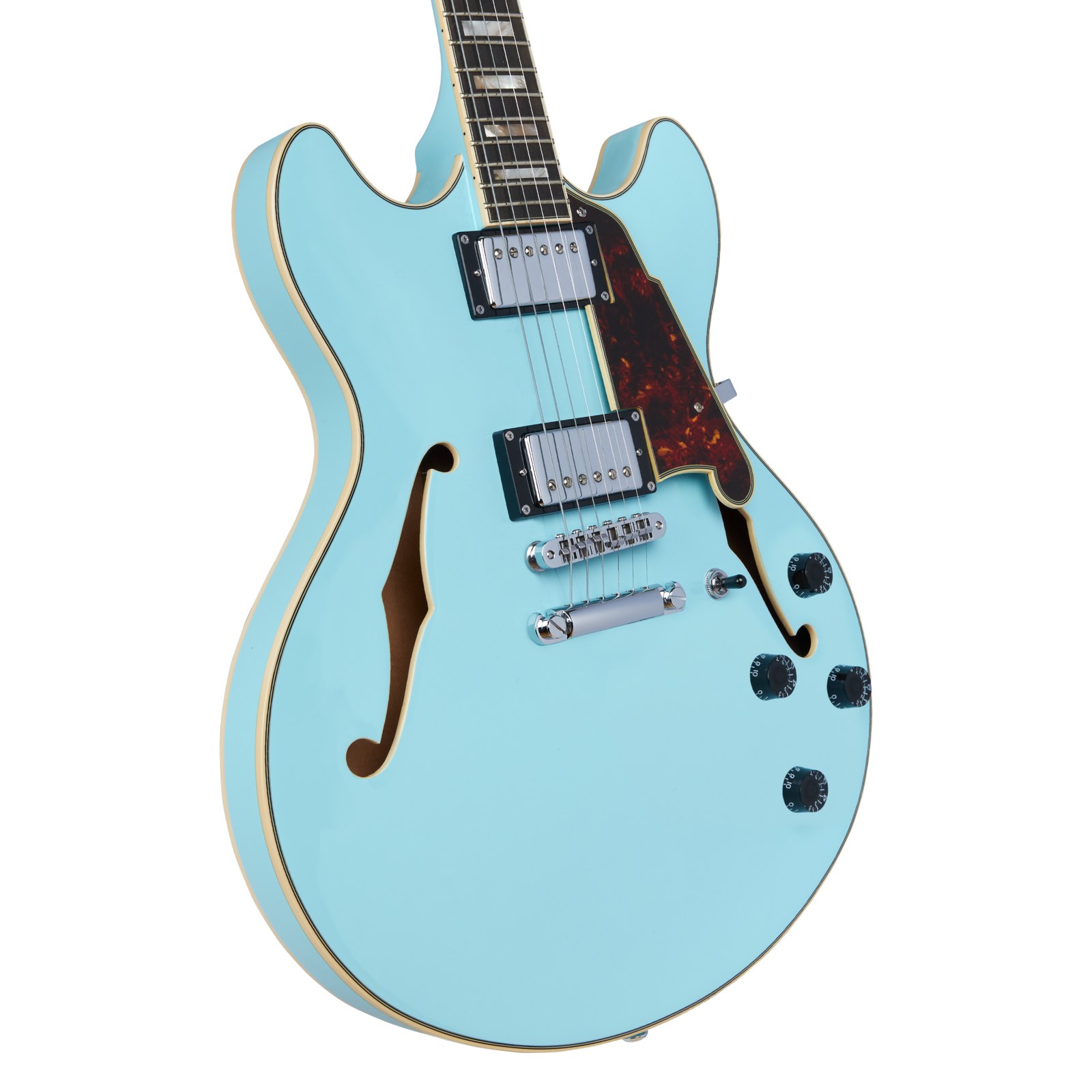 D'Angelico Premier DC Sky Blue - gitara elektryczna