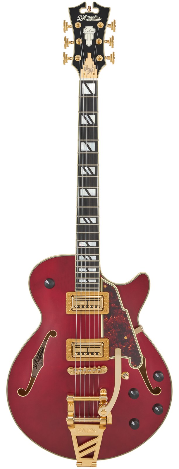 D’Angelico Deluxe Bobby Weir Trans Wine - gitara elektryczna