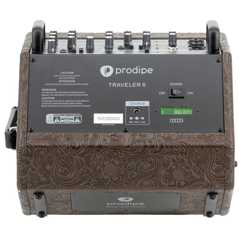 Prodipe Traveler 6 - combo akustyczne na akumulator, 120 W RMS, z pokrowcem