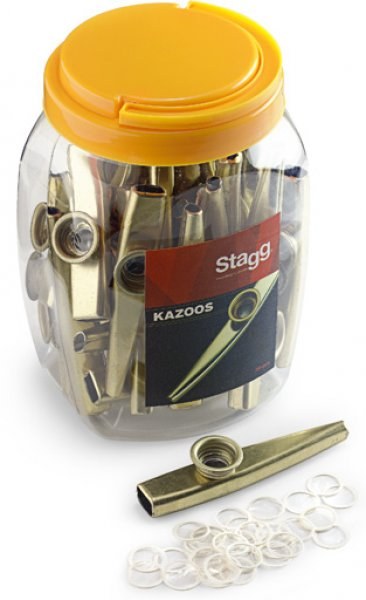 Stagg KAZOO METAL - metalowe kazoo, 30 szt.