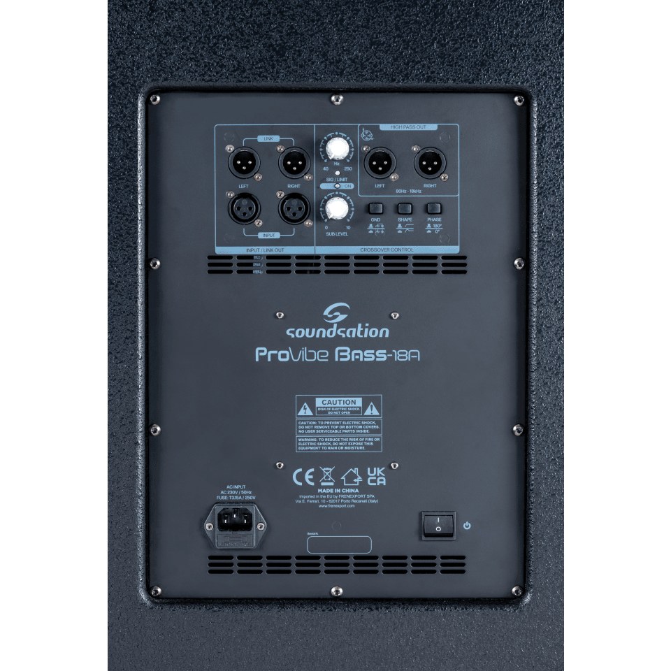Soundsation PROVIBE BASS 18A - aktywny subwoofer