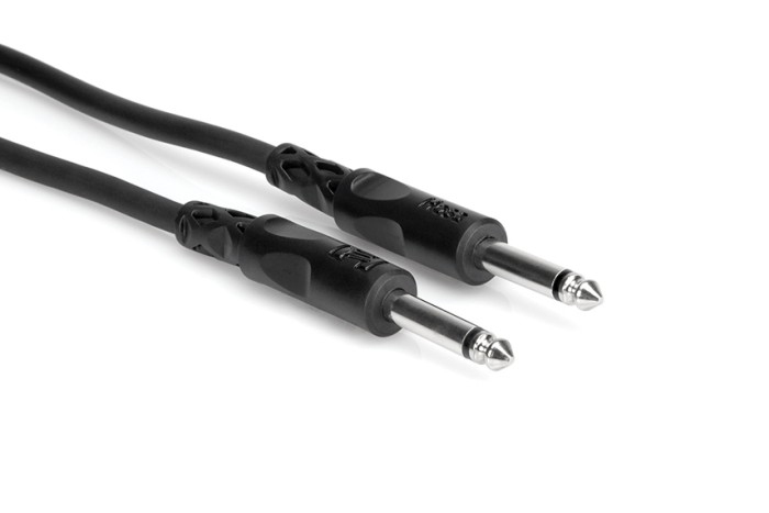 Hosa - Kabel TS 6.35mm - TS 6.35mm 0.91m