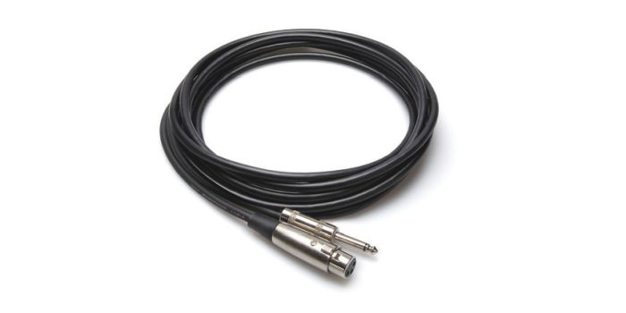 Hosa - Kabel mikrofonowy STANDARD XLRf - TS 3m
