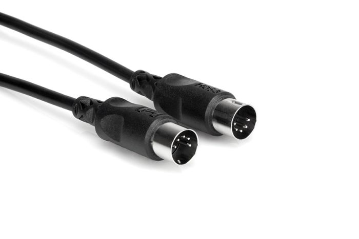 Hosa - Kabel MIDI 0.3m czarny