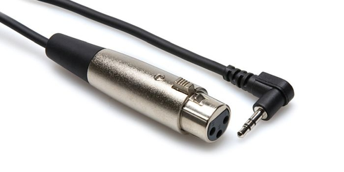 Hosa - Kabel do kamer XLRf - TRS R 3.5mm 3m