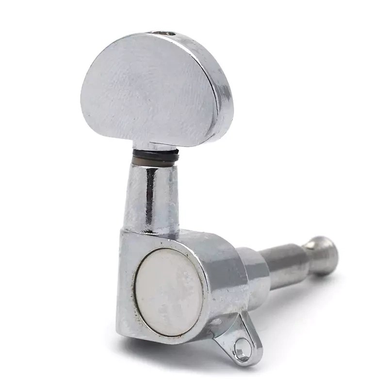 Klucze do gitary elektrycznej akustycznej, olejowe Kera Audio DSQ-GT01 silver (3+3)