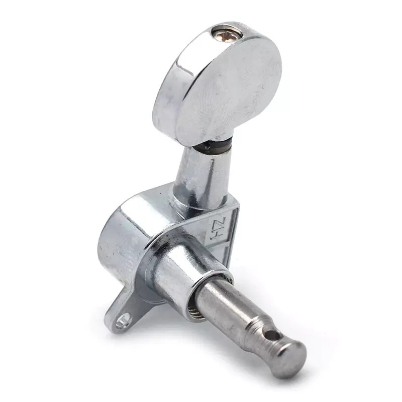 Klucze do gitary elektrycznej akustycznej, olejowe Kera Audio DSQ-GT01 silver (3+3)