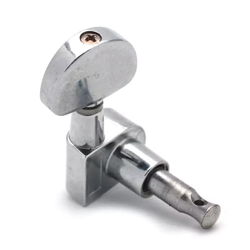 Klucze do gitary elektrycznej akustycznej, olejowe Kera Audio DSQ-GT01 silver (3+3)